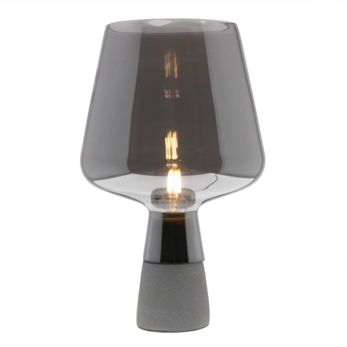 Lampa stołowa Abigali Goblet Smoky, ABIGALI‑TLS‑E14
