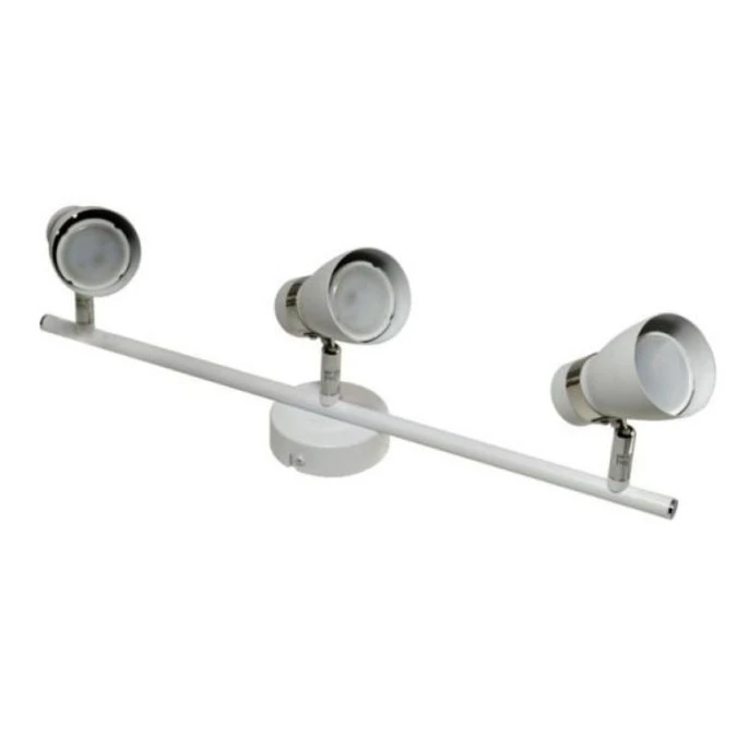 Lampa spotlight Dez 3xGU10 biała