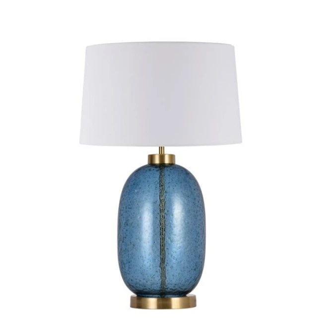 Lampa stołowa AMUR LP‑919/1T blue Light Prestige