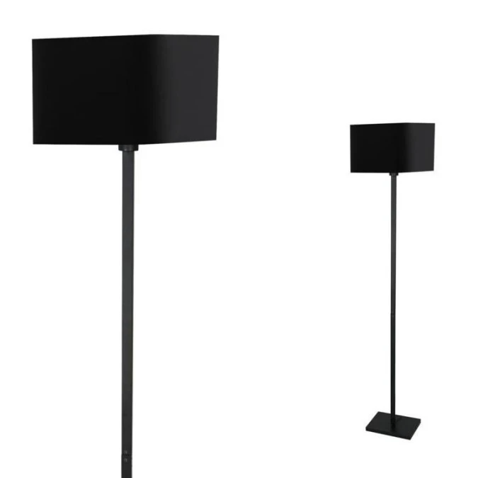 Lampa stojąca NAPOLI BLACK/GOLD 1xE27 ML6370 Milagro