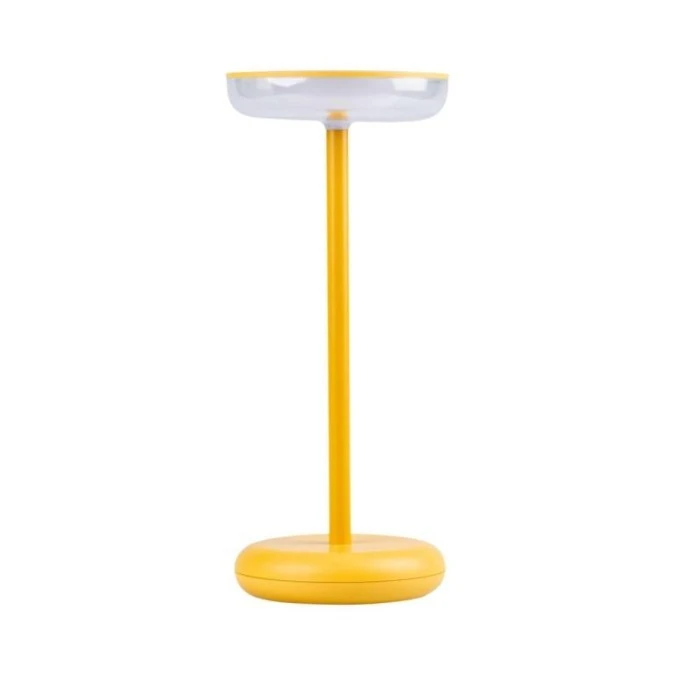 Lampa stołowa LED ACCU FLUXY LED IP44 Y 1,7W 140lm IP44 barwa ciepła 3000K III kl. żółty 37314
