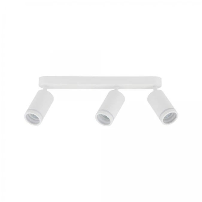 Lampa sufitowa biała 3x reflektorki na listwie JET WHITE 3*GU10 6915 TK Lighting