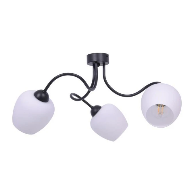 Lampa sufitowa BELLA szklane klosze kielichy K‑5185 Kaja Lighting