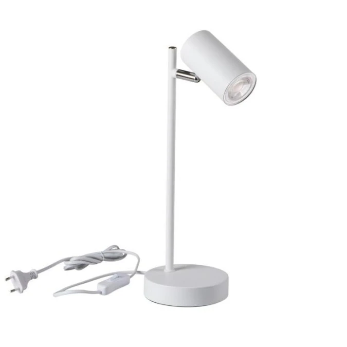 Lampa stołowa EVALO TL GU10 W‑SR max 10W biały 35785