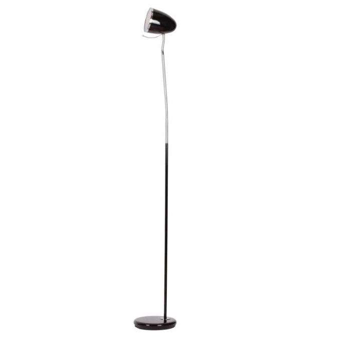 Lampa stojąca KAJTEK I metalowa czarna z regulowanym ramieniem, gwint E27 K‑MT‑201 CZARNY Kaja Lighting