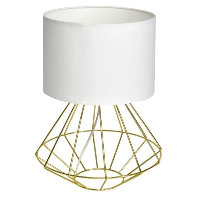Lampa stojąca LUPO WITE/GOLD 1xE27 MLP6268 Milagro
