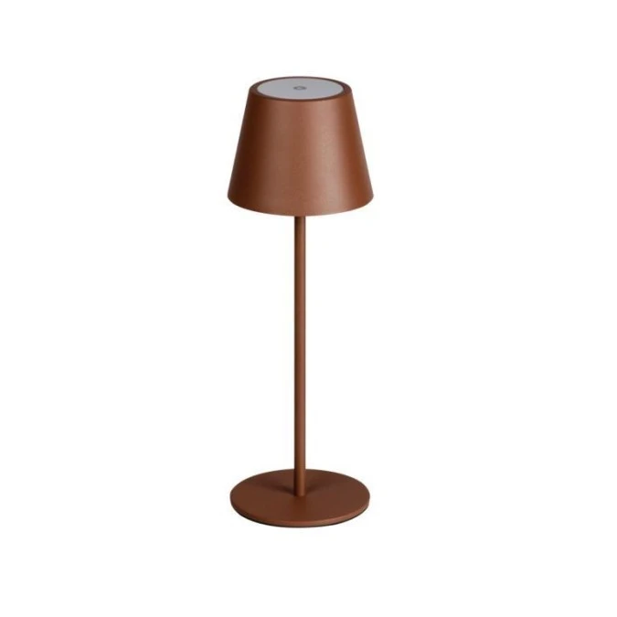Lampa stołowa LED ACCU INITA LED IP54 BR max 1,2W 165lm IP54 barwa ciepła 3000K brązowy 36325