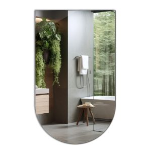 Lustro Nowoczesne Ścięty bok Ścienne 45 x 80 cm Tulup 878728