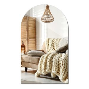 Lustro Nowoczesne Ścięty bok Ścienne | 60 x 100 cm | Wallfluent 878731