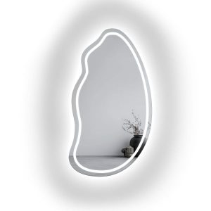 Lustro o organicznym kształcie z podświetleniem -TOPAZ LED II 818012 Lustro o organicznym kształcie z podświetleniem -TOPAZ LED II 818012