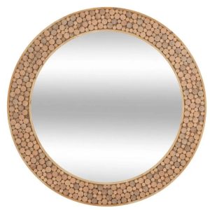 Lustro okrągłe drewniane Inori 99 cm 310624 Lustro okrągłe drewniane Inori 99 cm 310624