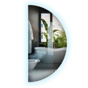 Lustro Okrągłe LED do Łazienki|Wallfluent|40 cm|Zimne światło 861399 Lustro Okrągłe LED do Łazienki|Wallfluent|40 cm|Zimne światło 861399