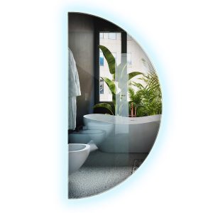 Lustro Okrągłe LED do Sypialni|Wallfluent|70 cm|Zimne światło 861395 Lustro Okrągłe LED do Sypialni|Wallfluent|70 cm|Zimne światło 861395