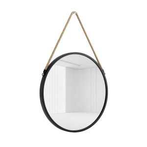 Lustro okrągłe na jutowym sznurku GEMA, Ø 37 cm 990159 Lustro okrągłe na jutowym sznurku GEMA, Ø 37 cm 990159