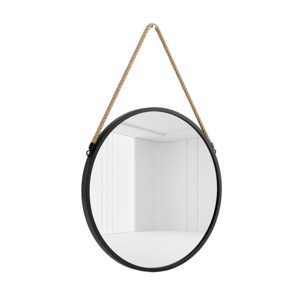 Lustro okrągłe na jutowym sznurku GEMA, Ø 37 cm 990159