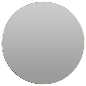 Lustro okrągłej w minimalistycznej ramie, Ø 55 cm 102474 Lustro okrągłej w minimalistycznej ramie, Ø 55 cm 102474