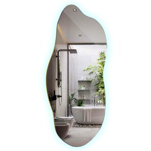 Lustro Organiczne z Podświetleniem 35×80 cm Zimne LED 656106 Lustro Organiczne z Podświetleniem 35×80 cm Zimne LED 656106