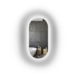 Lustro owalne piaskowane z podświetleniem – ROMI LED 782438 Lustro owalne piaskowane z podświetleniem – ROMI LED 782438