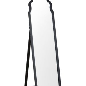 Lustro podłogowe stojące 40 x 150 cm czarne 281065 Lustro podłogowe stojące 40 x 150 cm czarne 281065