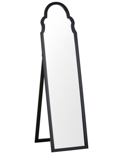 Lustro podłogowe stojące 40 x 150 cm czarne 281065