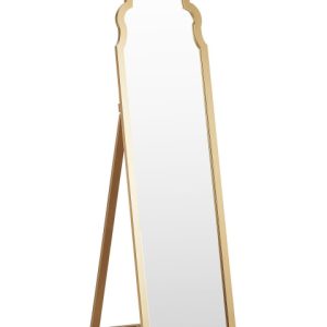Lustro podłogowe stojące 40 x 150 cm złote 281062 Lustro podłogowe stojące 40 x 150 cm złote 281062