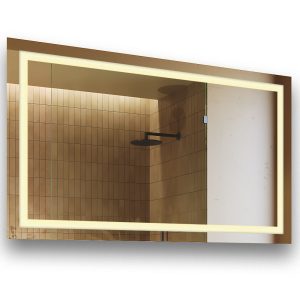 Lustro podświetlane łazienkowe LED 120×70 Poziome Barwa Ciepła 542592 Lustro podświetlane łazienkowe LED 120×70 Poziome Barwa Ciepła 542592