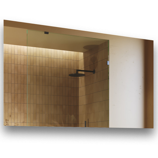 Lustro podświetlane łazienkowe LED 120x70 Poziome Barwa Neutralna 542601