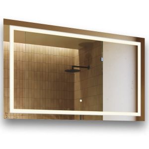 Lustro podświetlane łazienkowe LED 120×70 z włącznikiem dotykowym 4500K 542594 Lustro podświetlane łazienkowe LED 120×70 z włącznikiem dotykowym 4500K 542594