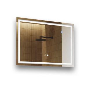 Lustro podświetlane łazienkowe LED 70×50 z dotykiem i matą grzewczą 542589 Lustro podświetlane łazienkowe LED 70×50 z dotykiem i matą grzewczą 542589