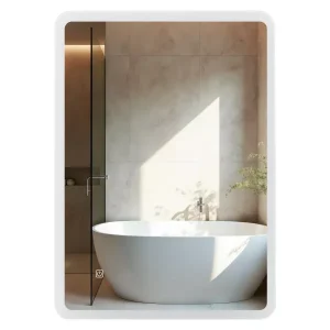 Lustro podświetlane LED 39×50 cm LUMIN Antypara, Zmiana barwy 637044 Lustro podświetlane LED 39×50 cm LUMIN Antypara, Zmiana barwy 637044