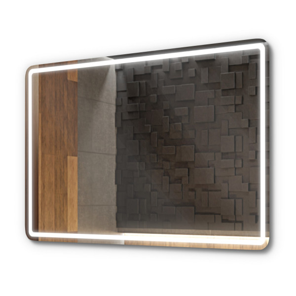 Lustro Podświetlane Led Madrid - 110Cm, 80Cm 768378