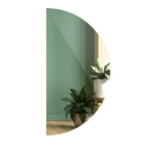 Lustro Półokrągłe LED Premium Wiszące do Salonu 1/2 fi60 cm 117434