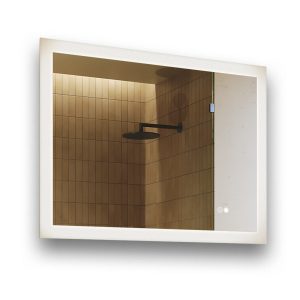 Lustro prostokątne łazienkowe LED 80×60, dotyk, mata, dual led 542555 Lustro prostokątne łazienkowe LED 80×60, dotyk, mata, dual led 542555
