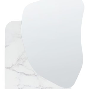 Lustro ścienne ARVERT 60 x 80 cm Biały marmur 742698 Lustro ścienne ARVERT 60 x 80 cm Biały marmur 742698