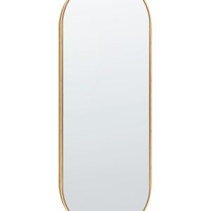 Lustro ścienne AZEVILLE 46 cm 122 cm Metal Złoty 727756 Lustro ścienne AZEVILLE 46 cm 122 cm Metal Złoty 727756