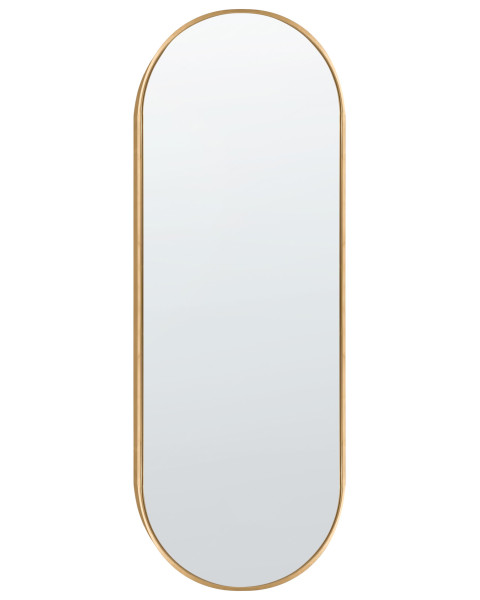 Lustro ścienne AZEVILLE 46 cm 122 cm Metal Złoty 727756