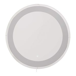 Lustro ścienne Carlo 100 cm srebrne LED 711756 Lustro ścienne Carlo 100 cm srebrne LED 711756