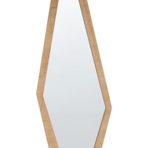 Lustro ścienne CHANU 44 x 104 cm Jasnobrązowy 727759 Lustro ścienne CHANU 44 x 104 cm Jasnobrązowy 727759