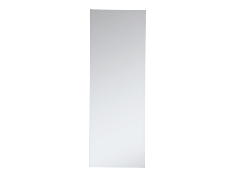 Lustro ścienne Corner 39x110 cm srebrne 678445