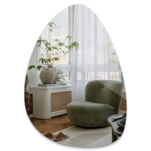 Lustro ścienne dekoracyjne, nieregularne, do salonu 64×90 Tulup 1073602 Lustro ścienne dekoracyjne, nieregularne, do salonu 64×90 Tulup 1073602