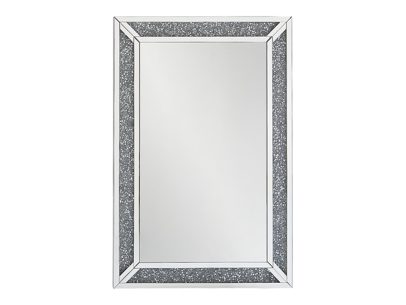 Lustro ścienne Denver 80x120 cm srebrny 711758