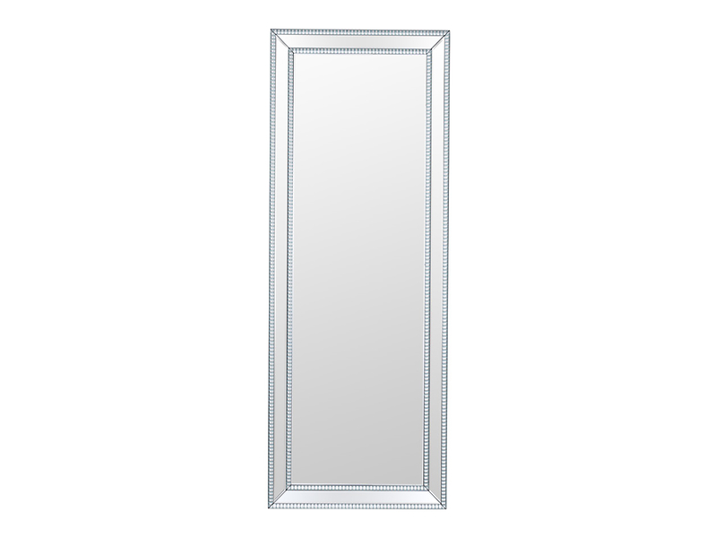 Lustro ścienne Diamant 60x160 cm srebrne 711759