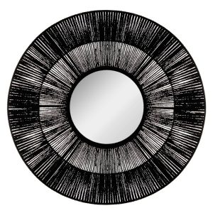 Lustro ścienne ETHNIC, Ø 76 cm 117476 Lustro ścienne ETHNIC, Ø 76 cm 117476