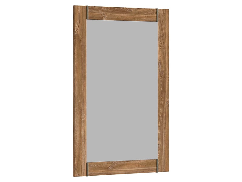 Lustro ścienne Gent 101x66 cm brązowe 30287