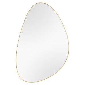 Lustro ścienne Ida 40×60 cm złote 696265 Lustro ścienne Ida 40×60 cm złote 696265