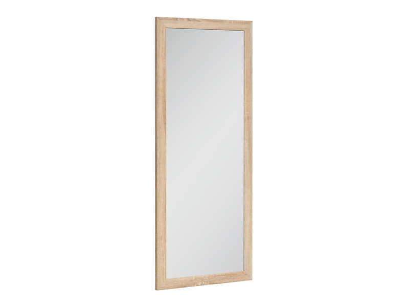 Lustro ścienne Kaspian 116x49 cm brązowe 1167