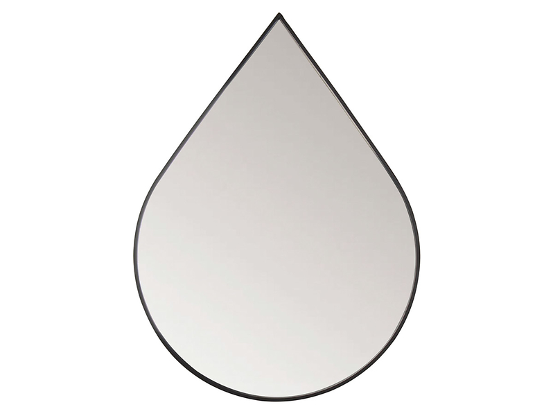 Lustro ścienne kropla Ronne 41x56 cm czarne 50357