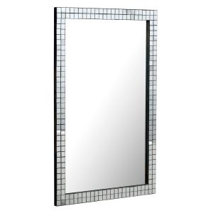 Lustro ścienne kwadratowe 90cm dekoracyjne wiszące do przedpokoju pokojowe 965372 Lustro ścienne kwadratowe 90cm dekoracyjne wiszące do przedpokoju pokojowe 965372