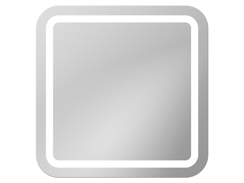 Lustro ścienne łazienkowe Perfect LED 60x60 cm bez ramy 47793