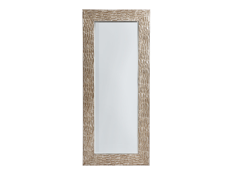 Lustro ścienne Lorenzo 75x175 cm srebrne 749461